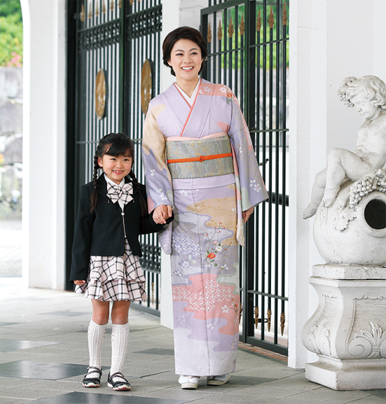 訪問着　アンティーク　結婚式　卒業式　袴　入園式　入学式