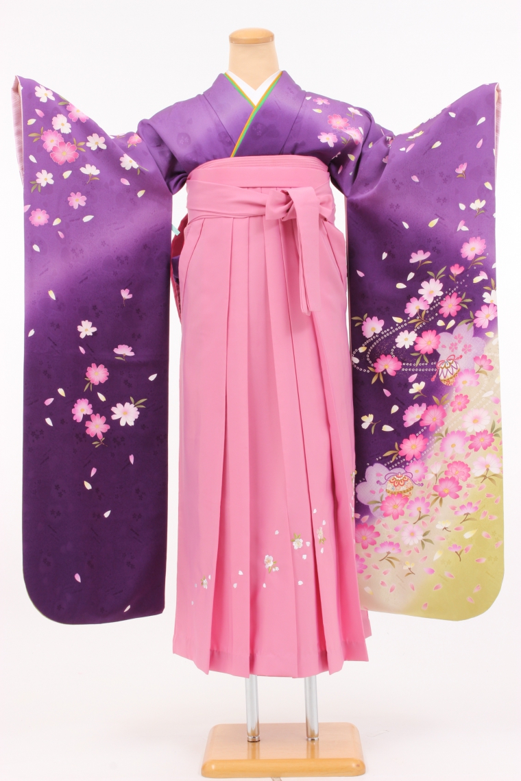 卒業式袴 ブルー系の着物と袴との組み合わせがもっと増えてほしい ご利用いただいたお客さまの声