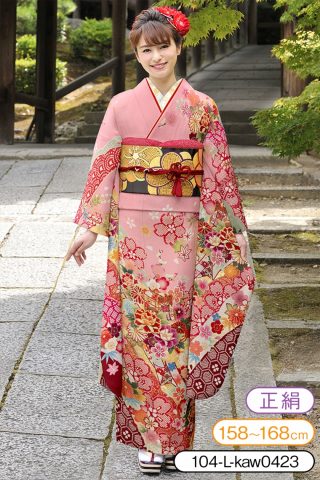 振袖】着物と帯、小物自由に組み合わせられる所が気に入りました - ご