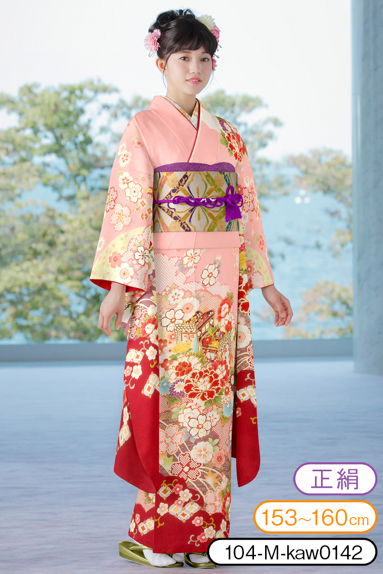 振袖正絹‼️お家からは一切揃えて頂く事ない安心フルセット‼️年末感謝祭❤️ ご利用いただきましたお客様の声】振袖：宮城県石巻市20代 二十