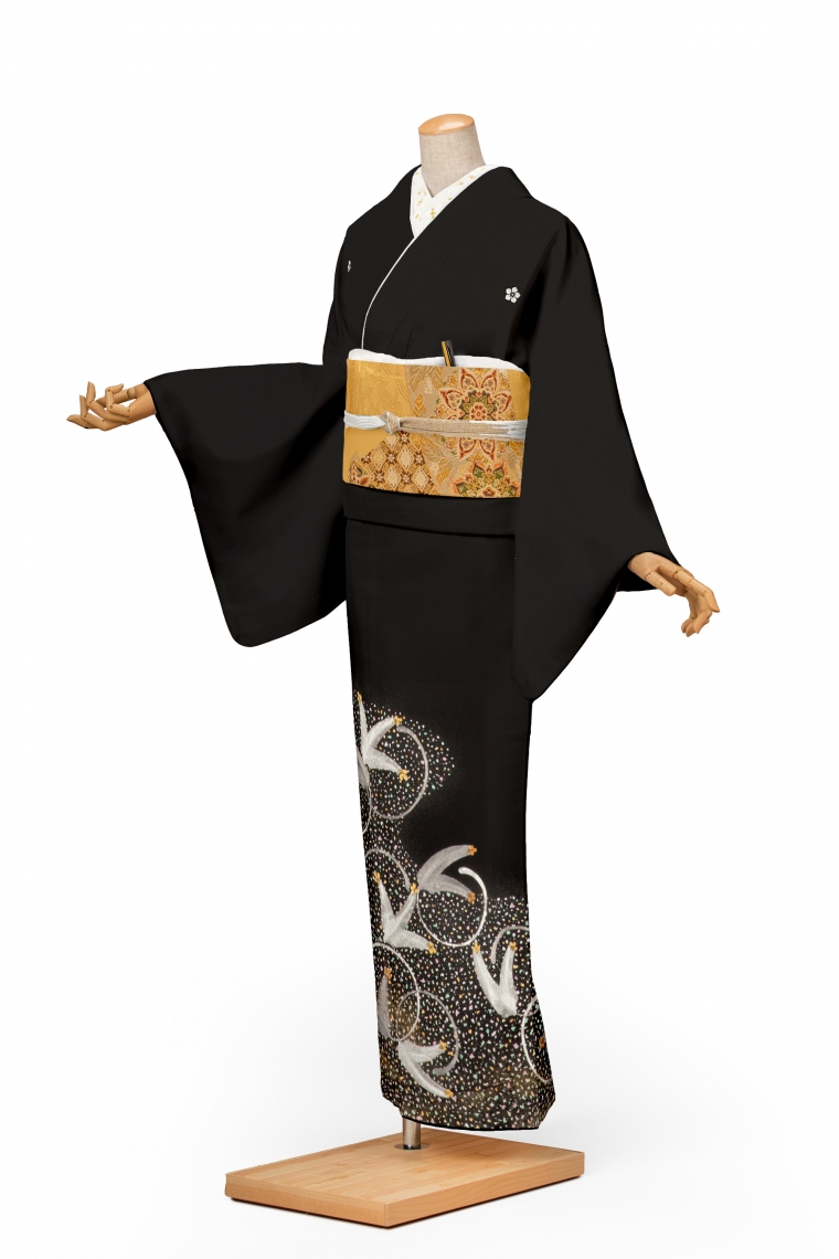 大きめサイズ 和装 着物 礼装 付下げ訪問着 蘇州刺繍 汕頭刺繍 相良刺繍 | www.eliclima.com