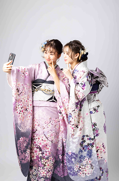 シンプル 着物イメージ